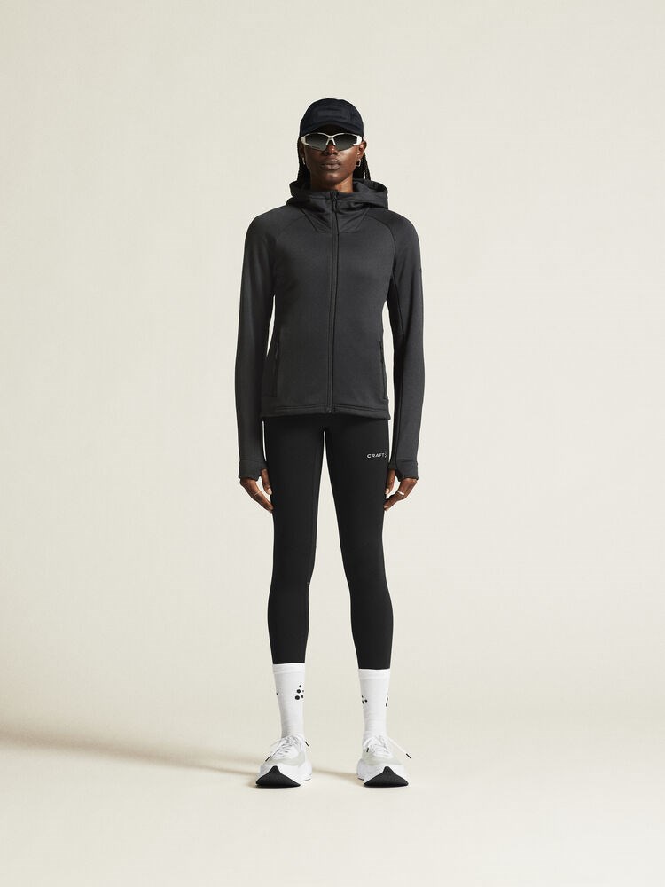 Craft - ADV Explore Power Fleece Hood Jkt W Black M