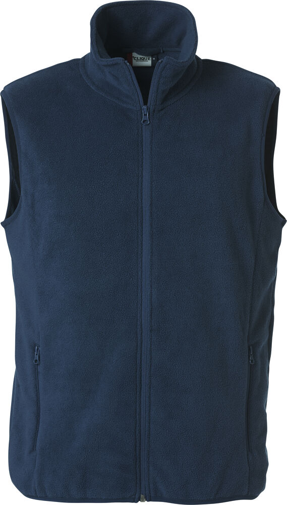 Clique - Basic Polar Fleece Vest - Dark Navy
