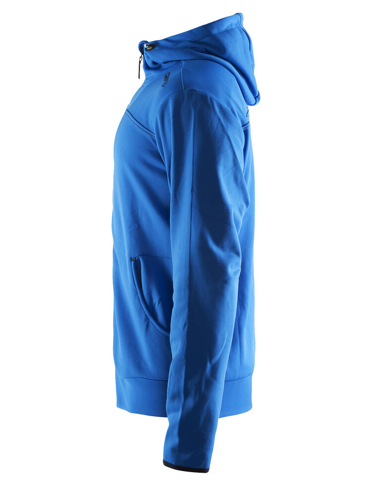 Craft - Leisure Full Zip Hood M Sweden Blue 4XL