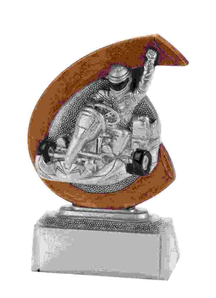 B-FG266 karten - 10 cm hoog - 3. brons