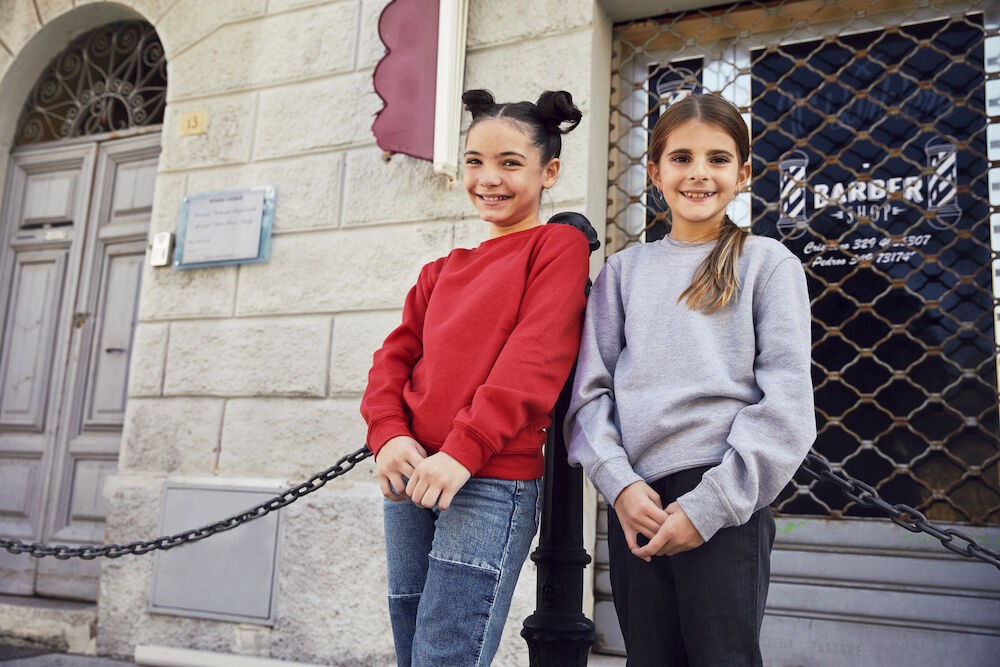 Clique - Basic Roundneck Junior Kobalt 150-160