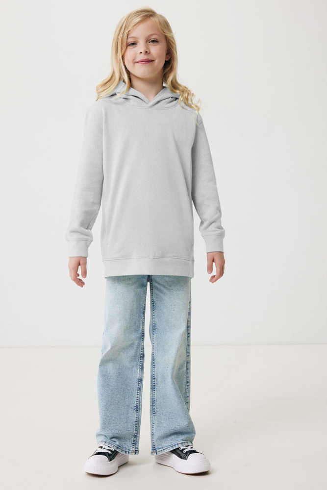 IQONIQ Yengo kids recycled katoen hoodie met steekzakken