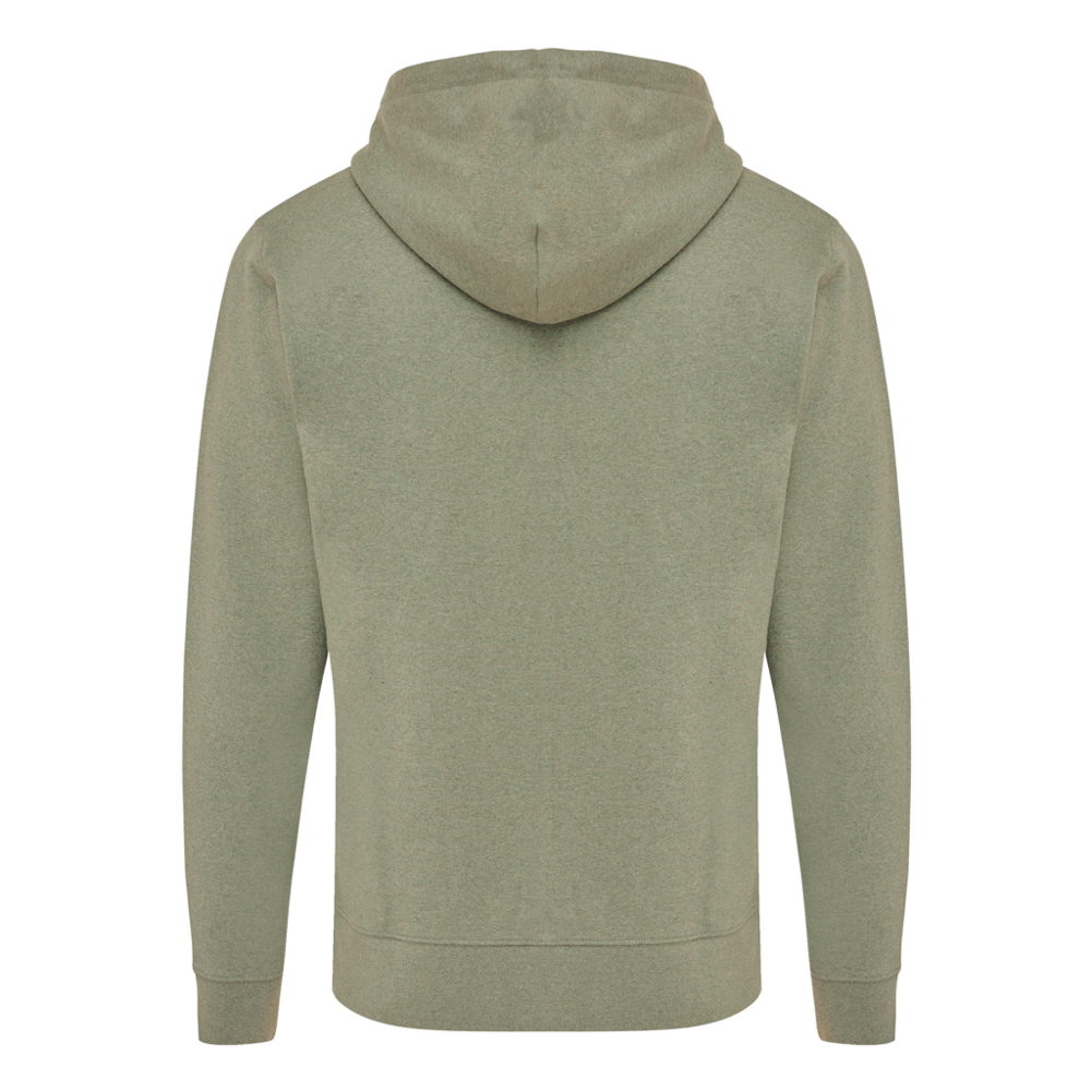 IQONIQ Abisko gerecycled katoen hoodie met rits