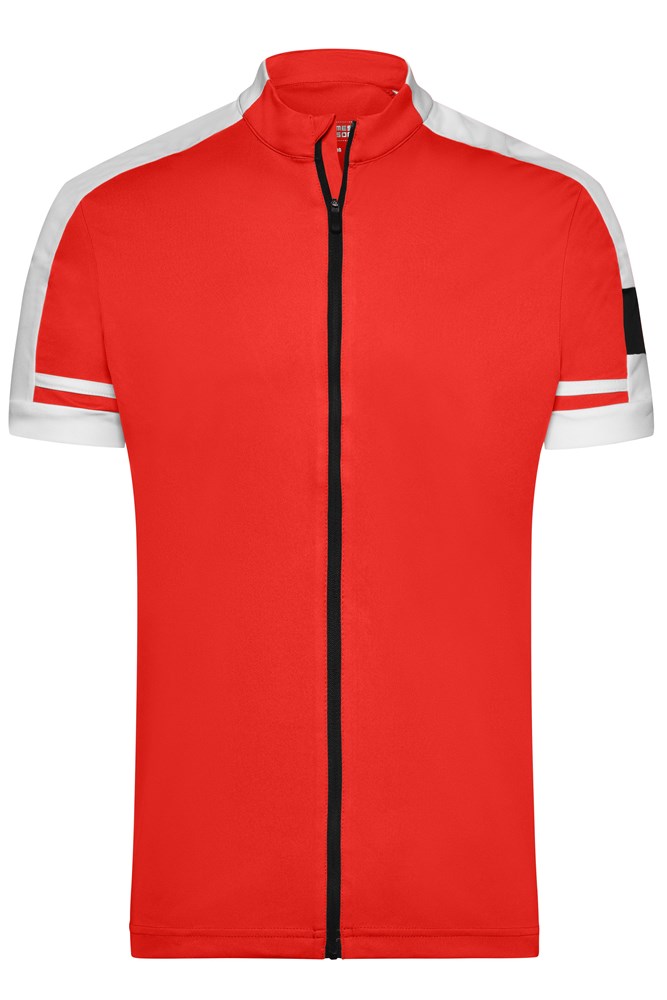 Men's Bike-T Full-Zip - Rood (ca. Pantone 199C)