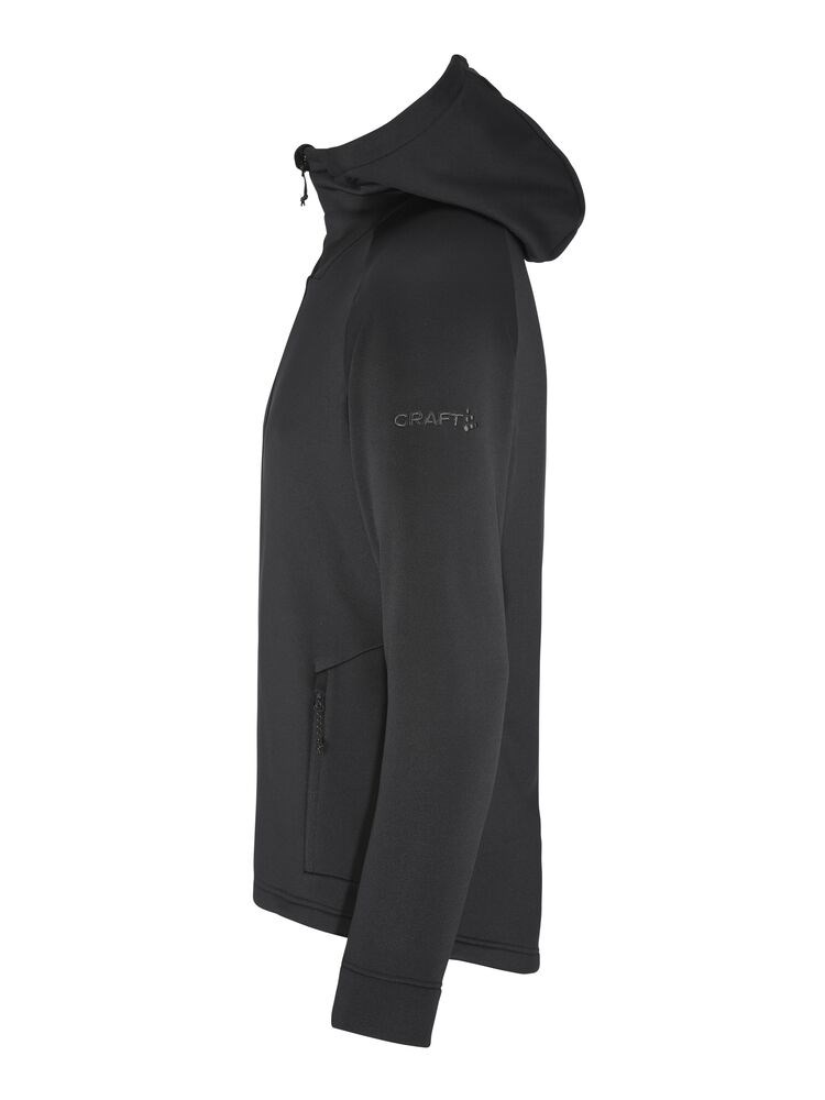 Craft - ADV Explore Power Fleece Hood Jacket M Black XL