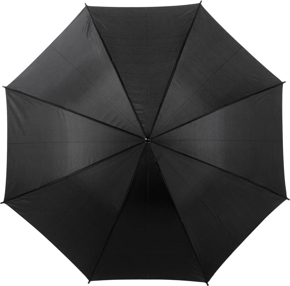 Polyester (190T) paraplu Andy - Zwart