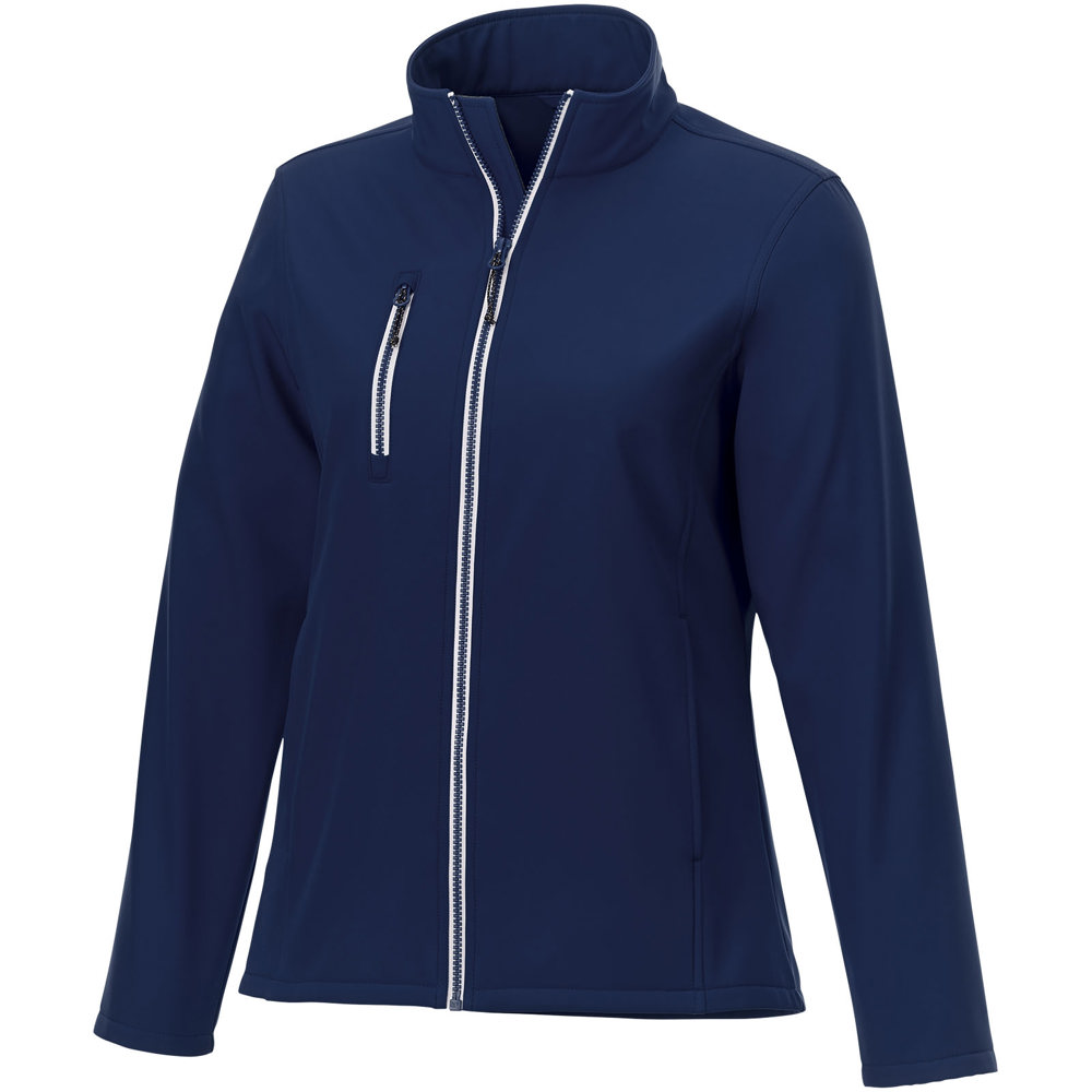 Orion softshell dames jas - Marineblauw