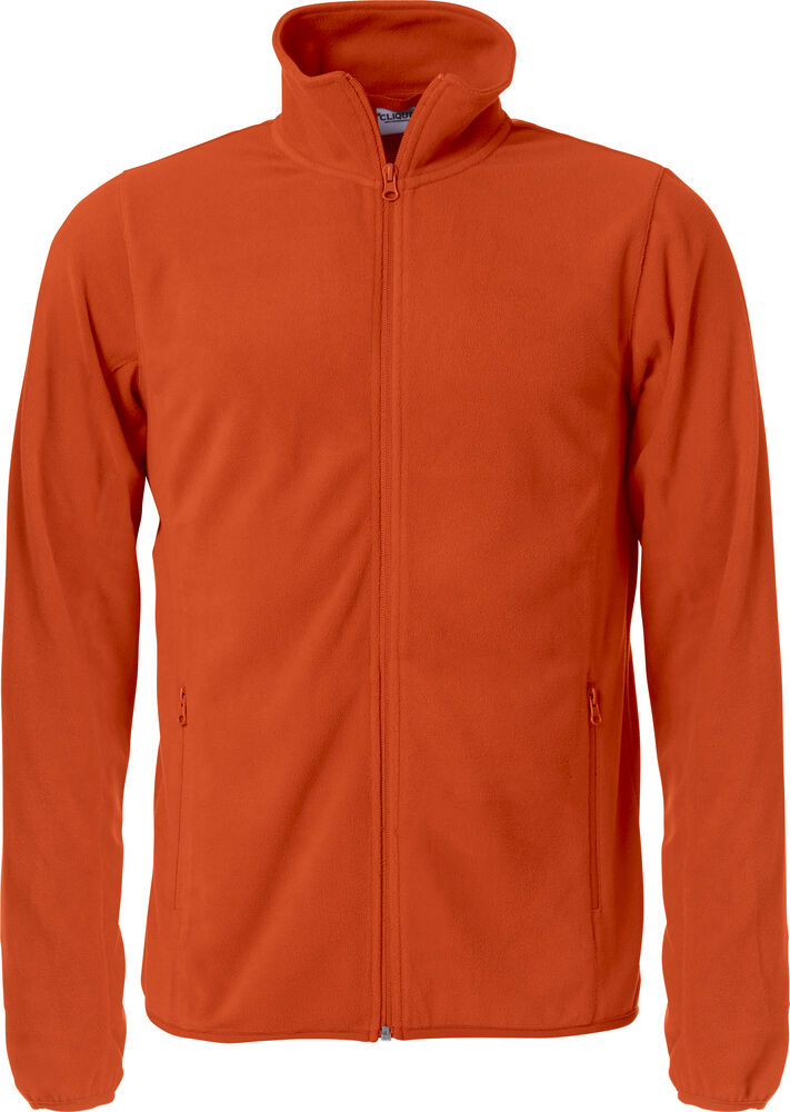 Clique - Basic Micro Fleece Jacket - Dieporanje