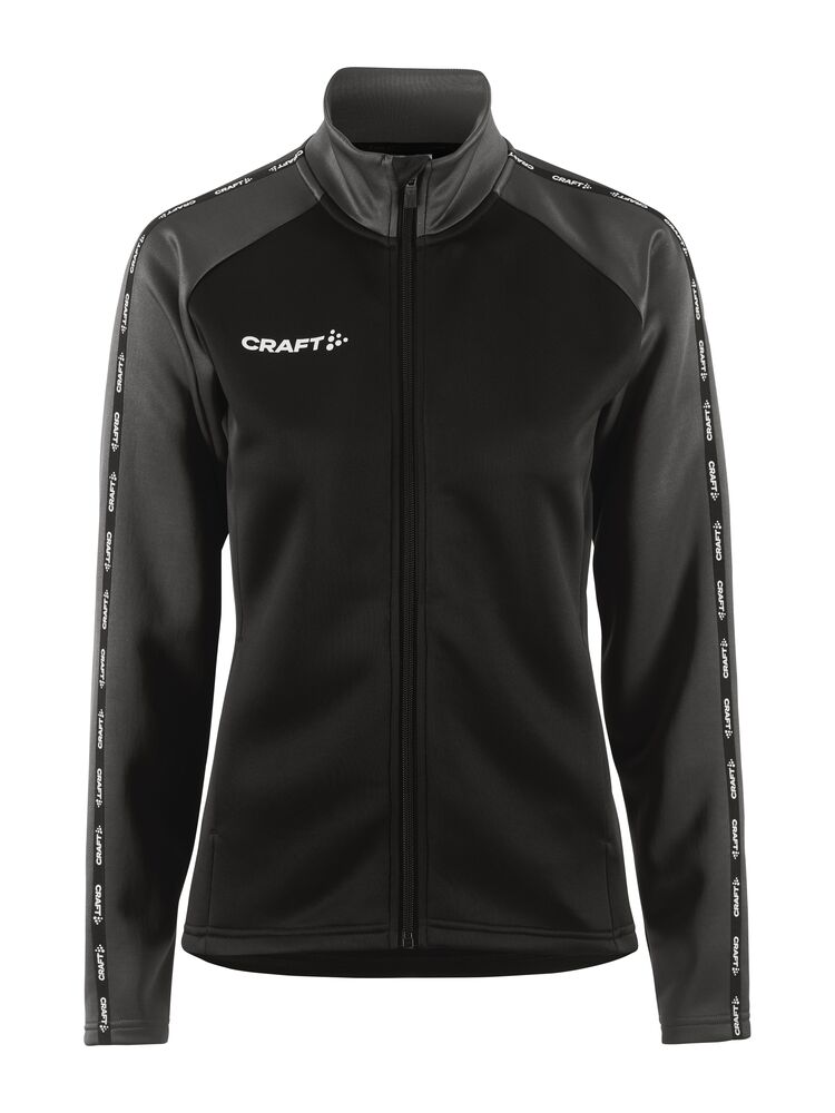 Craft - Squad 2.0 Full Zip W Black-Granite XXL