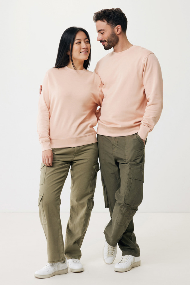IQONIQ Etosha lichtgewicht gerecycled katoen sweater
