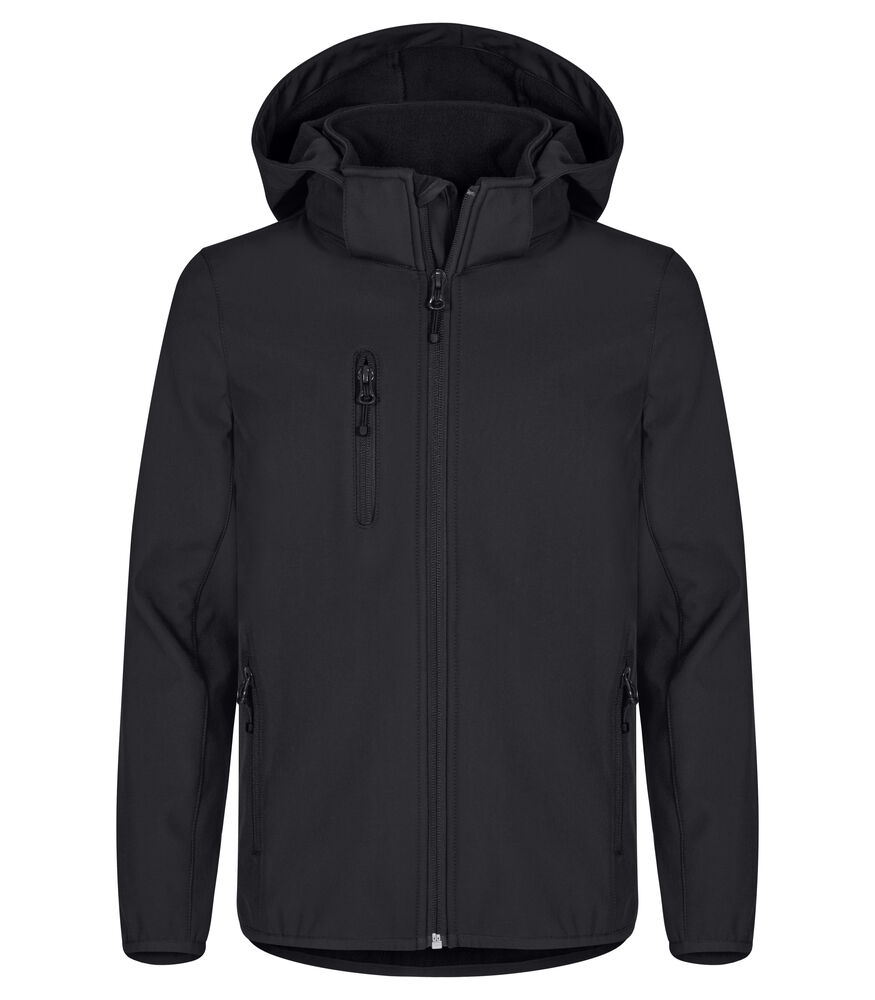 Clique - Classic Softshell Jacket Junior - Zwart
