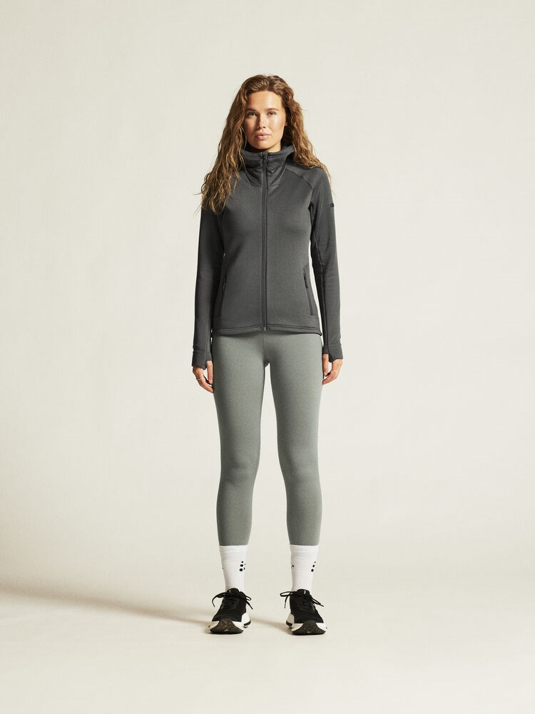 Craft - ADV Explore Power Fleece Hood Jkt W Granite M