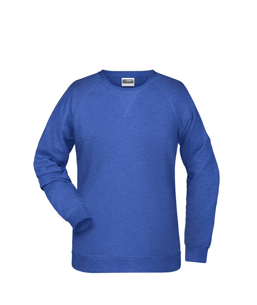 Ladies' Sweat OCS Blended & RCS - Royal-gemeleerd (ca. Pantone 104-8C)
