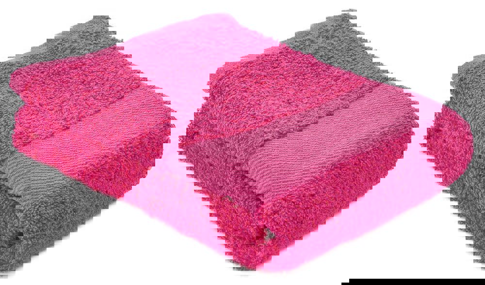 Sophie Muval sporthanddoek 130x30 cm, 450 gr/m² - Roze (PMS 212c) / Roze