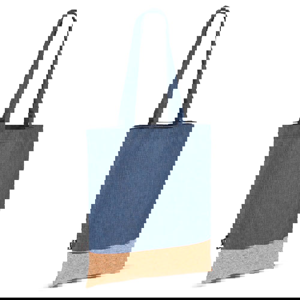 Draagtas R-PET &amp; kurk 35 x 40cm