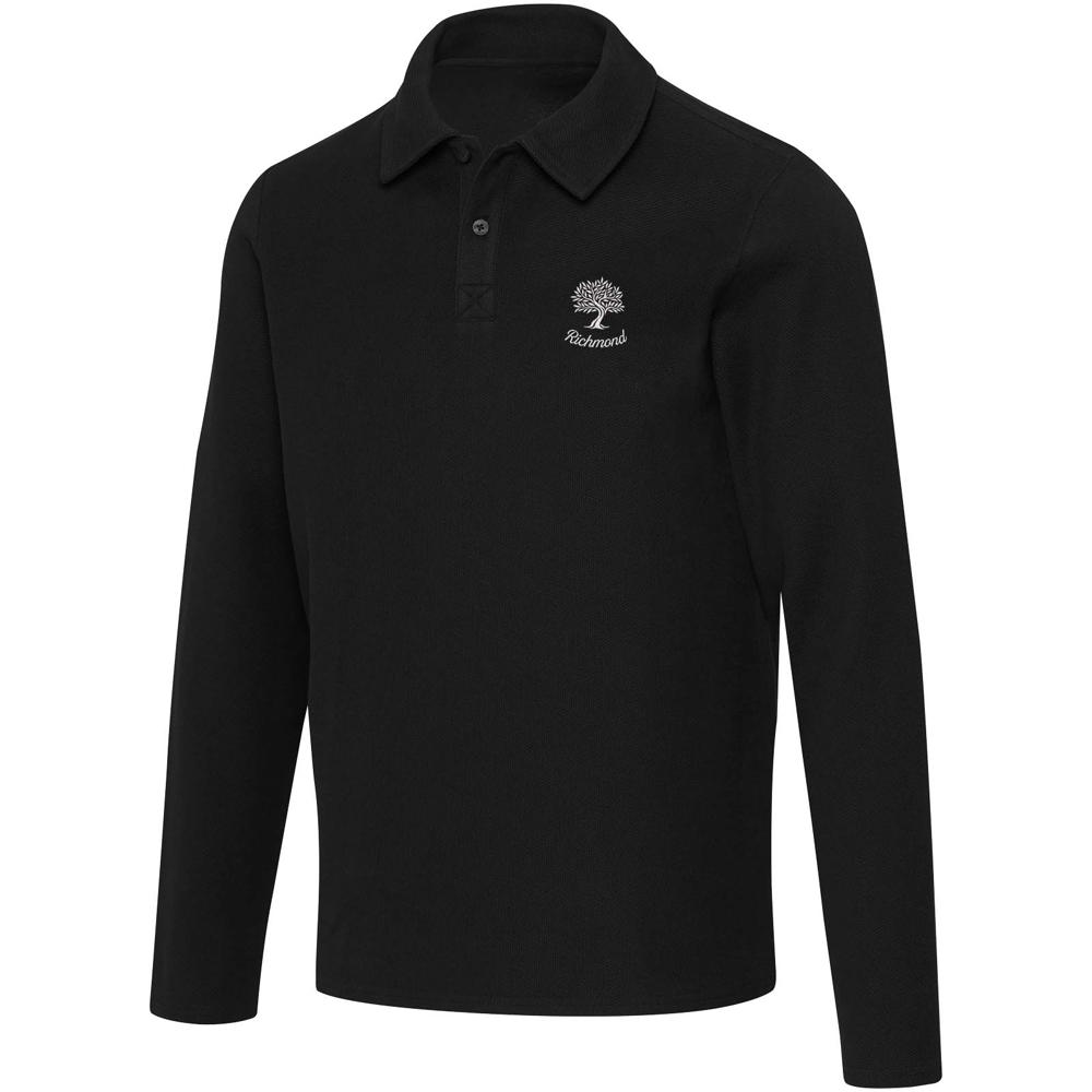 Apollo uniseks poloshirt met lange mouwen