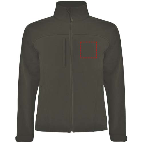 Rudolph unisex softshell jack