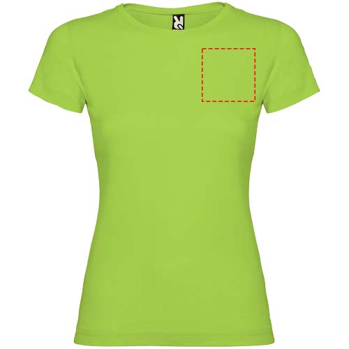 Jamaica 155 g/m² damesshirt met korte mouwen