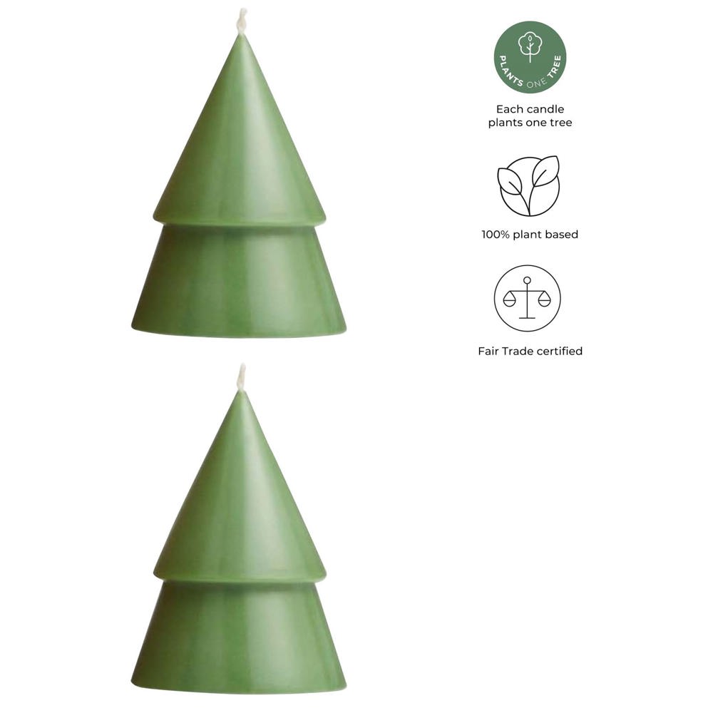 Originalhome kerstboomkaars set van 2 - M