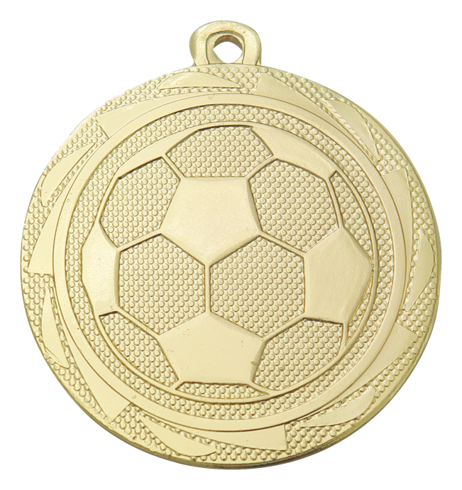 B-BS.ME105 medailles 4,5 cm voetbal