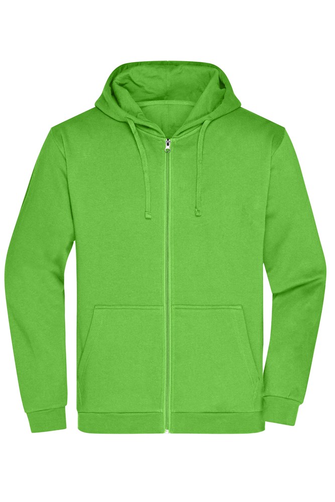 Men's Promo Zip Hoody - Lime (ca. Pantone 360C)
