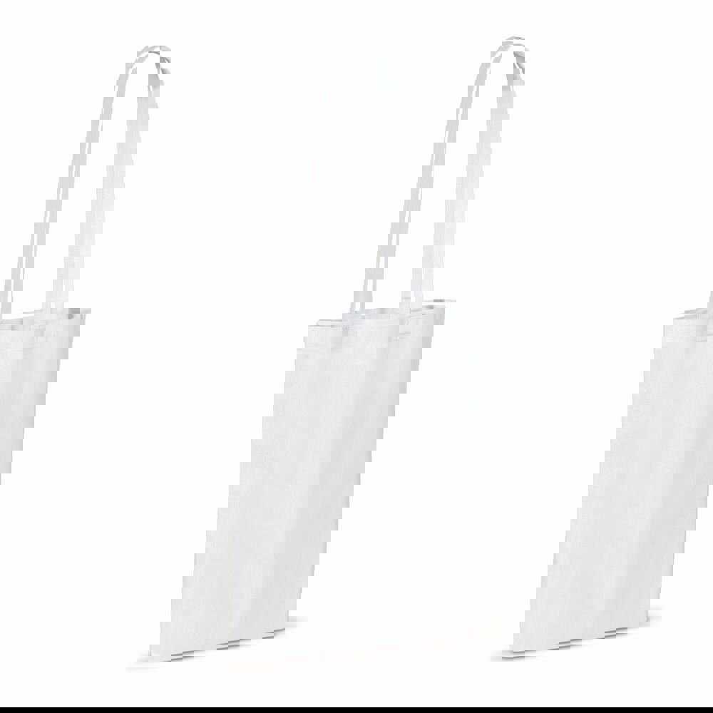 Draagtas gerecycled katoen 140g/m² 38x42cm