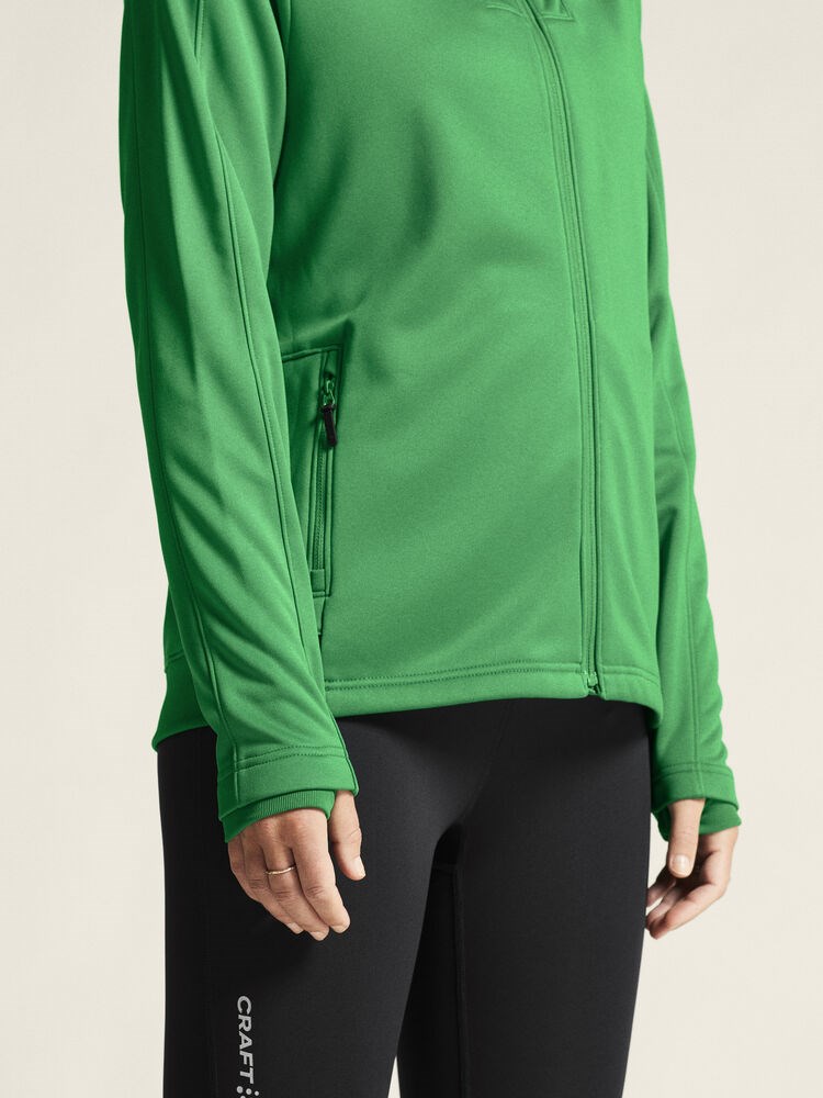 Craft - Evolve 2.0 Brushed Hood Jacket W Team Green L