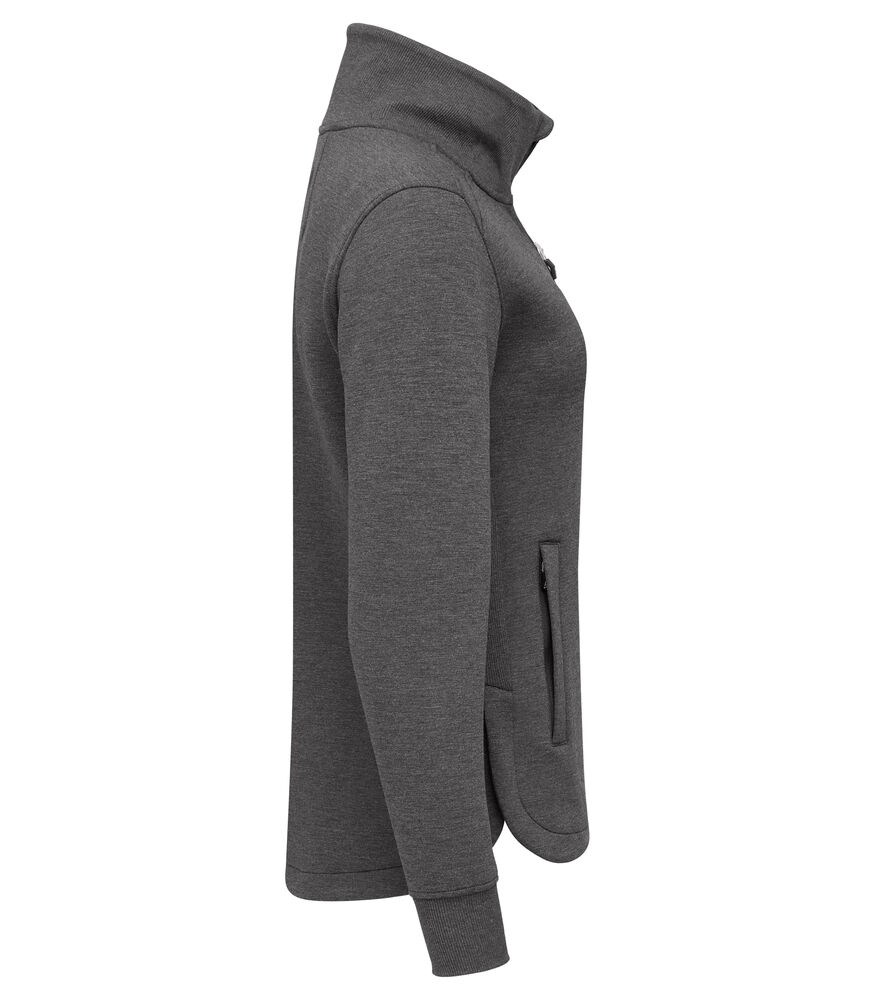 Cutter & Buck - Pemberton Cardigan Full Zip Dames Antraciet Mélange S