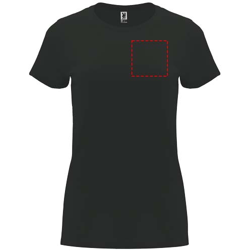 Capri 170 g/m² damesshirt met korte mouwen