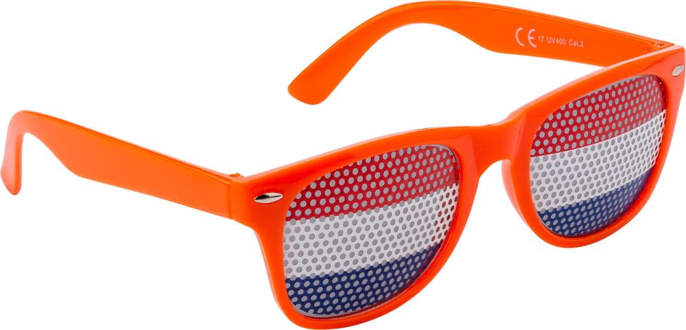 Plexiglas zonnebril met landen vlag Lexi