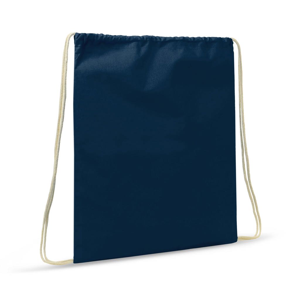 Rugzak katoen OEKO-TEX® 140g/m² 35x45cm - Donkerblauw