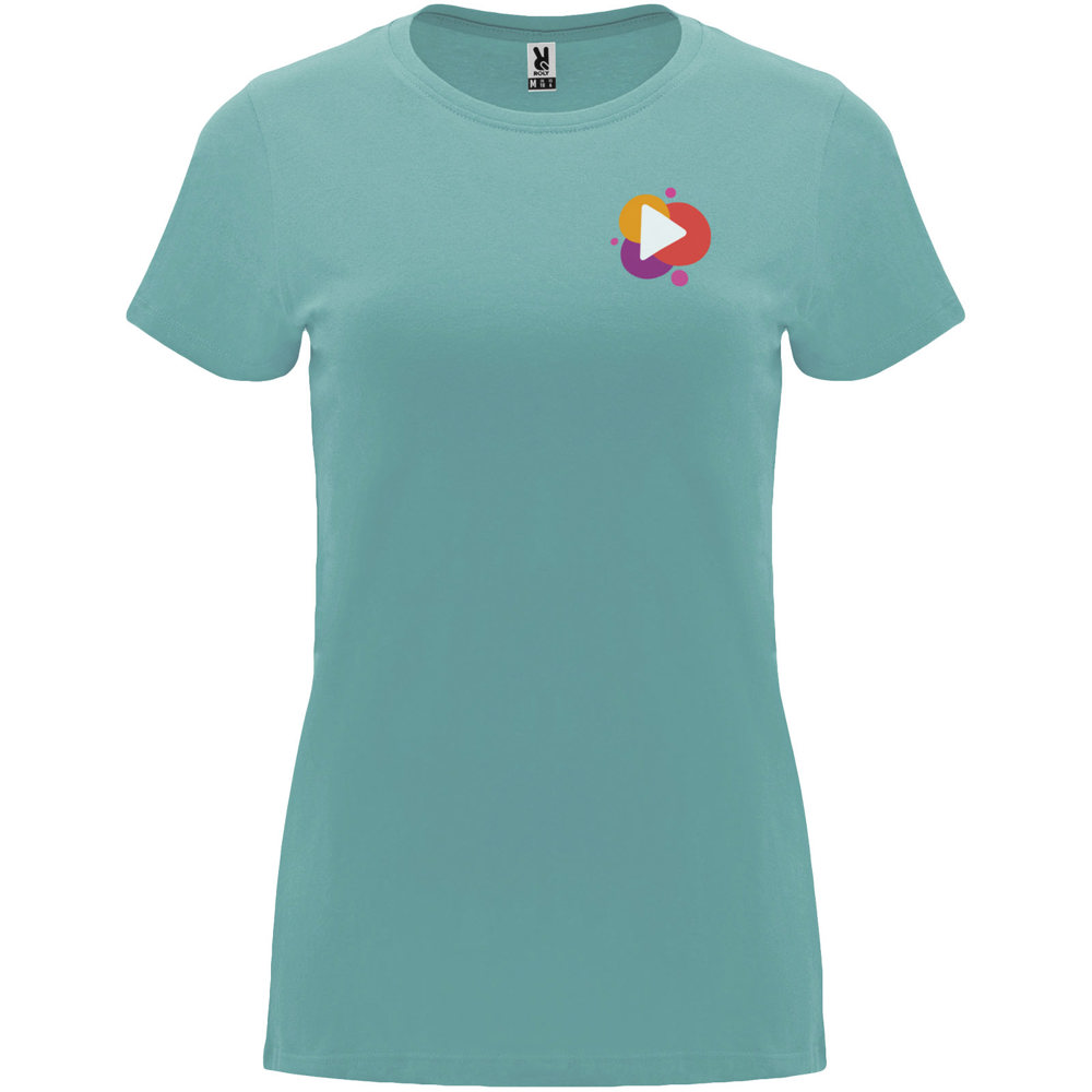 Capri 170 g/m² damesshirt met korte mouwen