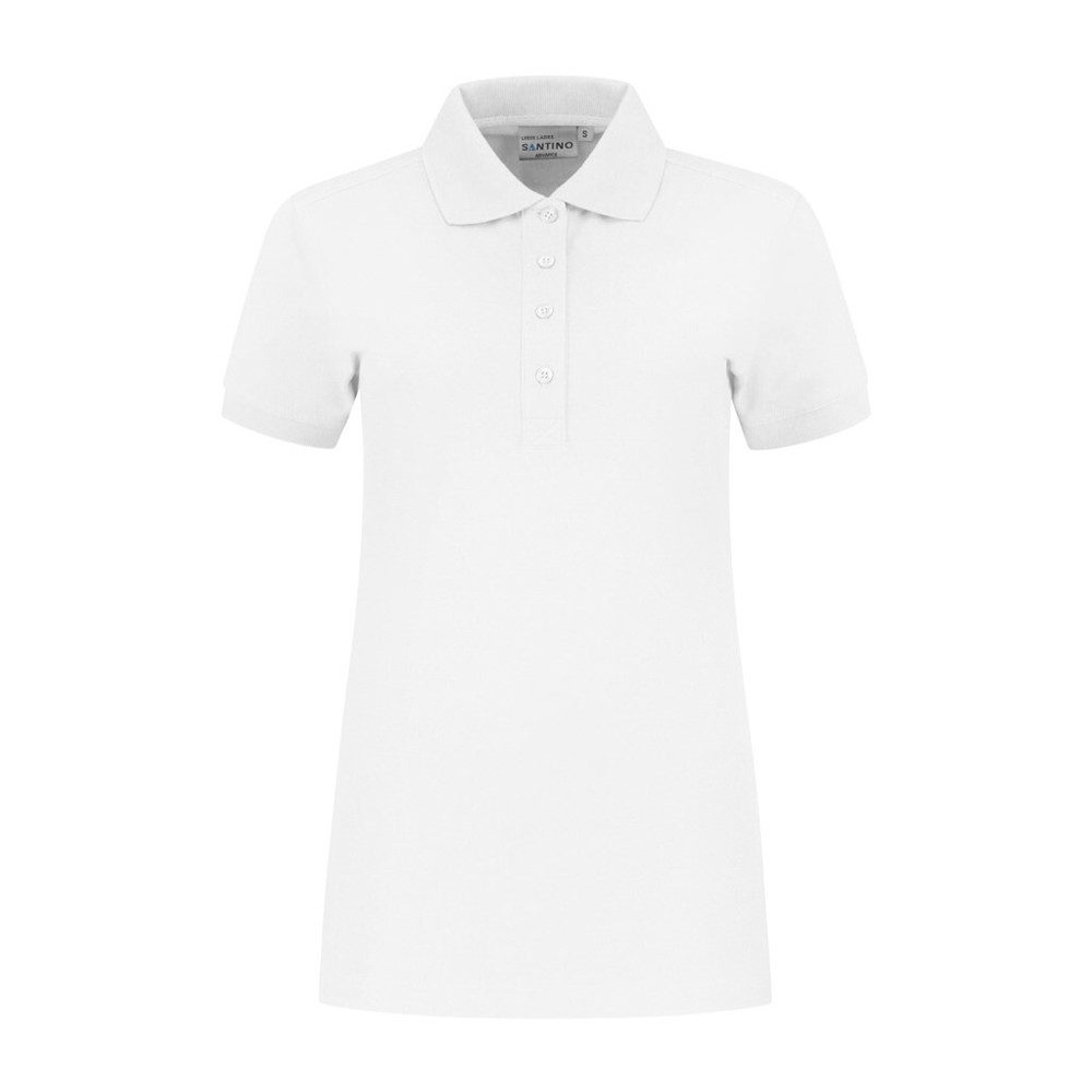 Santino Poloshirt Leeds Ladies - White