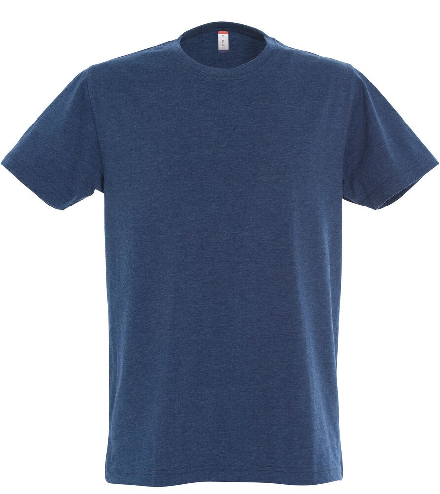 Clique - New Classic-T - Blauw Melange