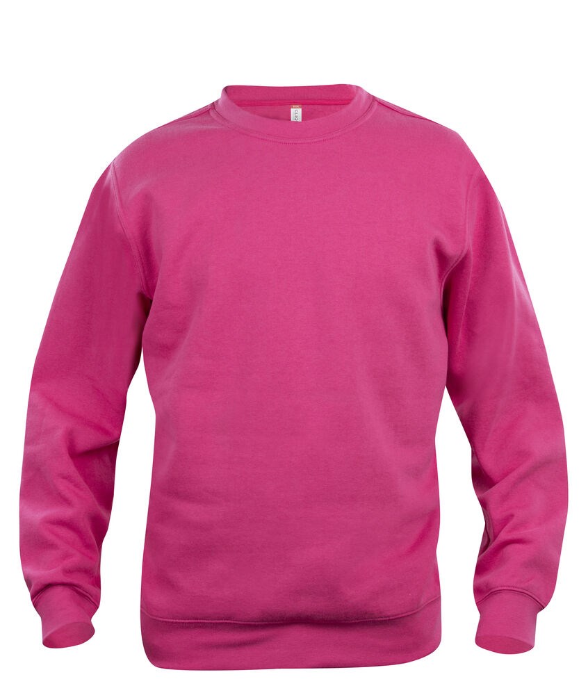 Clique - Basic Roundneck - Helder Kersen