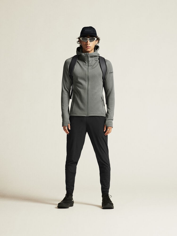 Craft - ADV Explore Power Fleece Hood Jacket M Leaf L