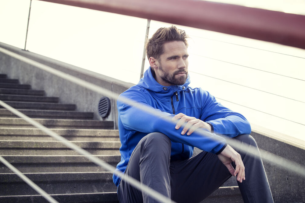 Craft - Leisure Full Zip Hood M Sweden Blue 4XL