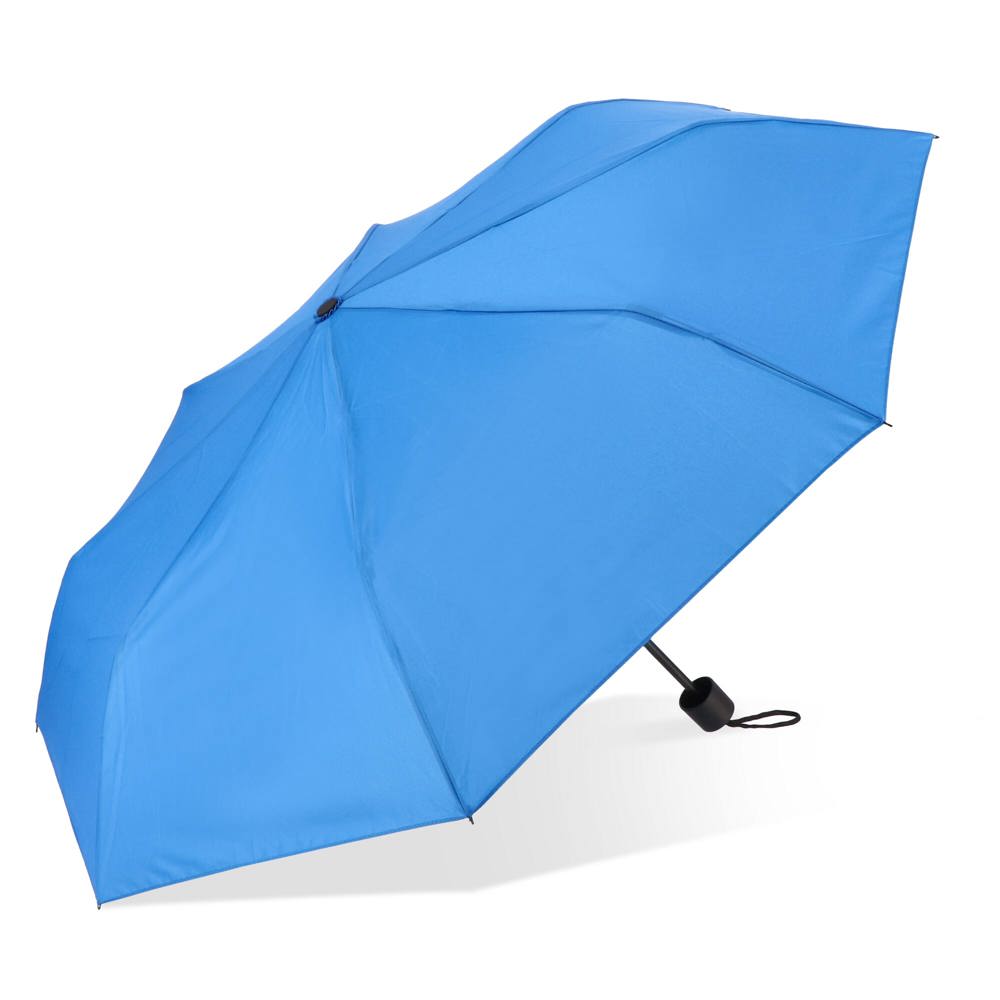 Congo 190T Pongee 21" Opvouwbare paraplu - Blauw