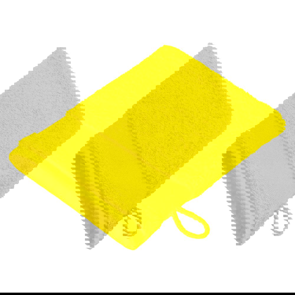 Sophie Muval washand 21x16 cm, 450 gr/m² - Geel (PMS 101c) / Geel