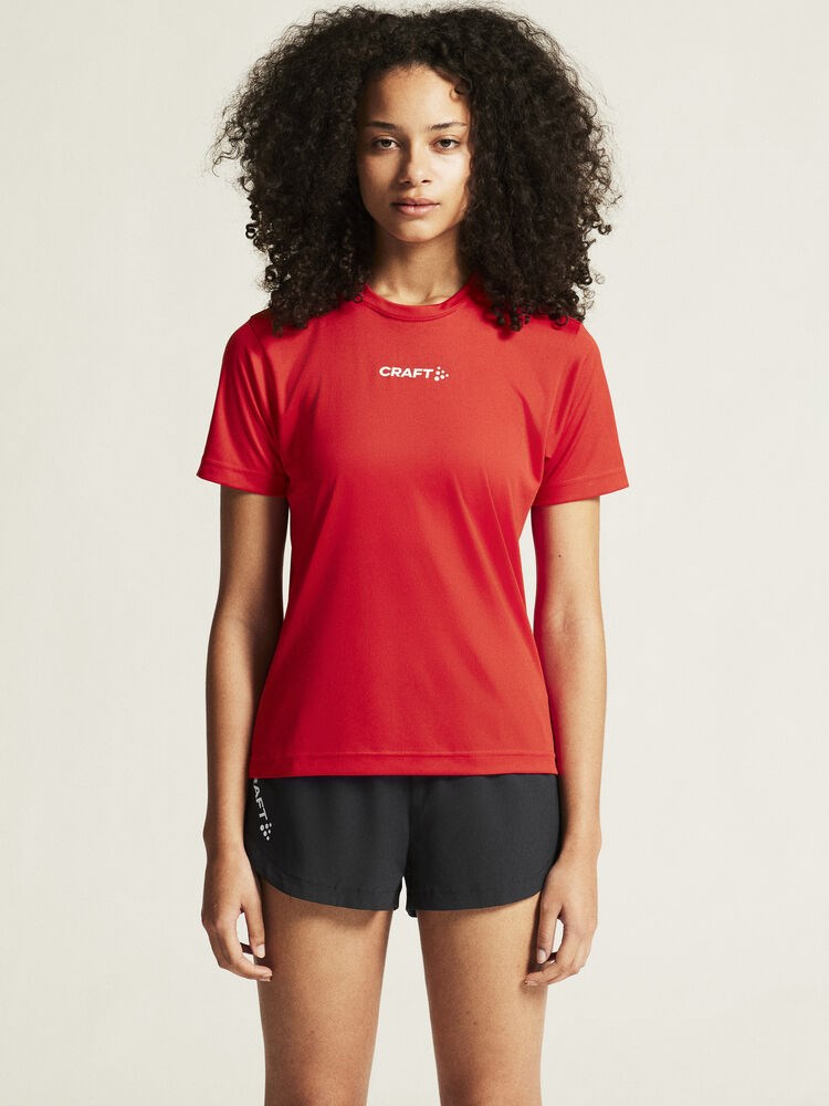 Craft - Squad Go Function Tee W Bright red XXL