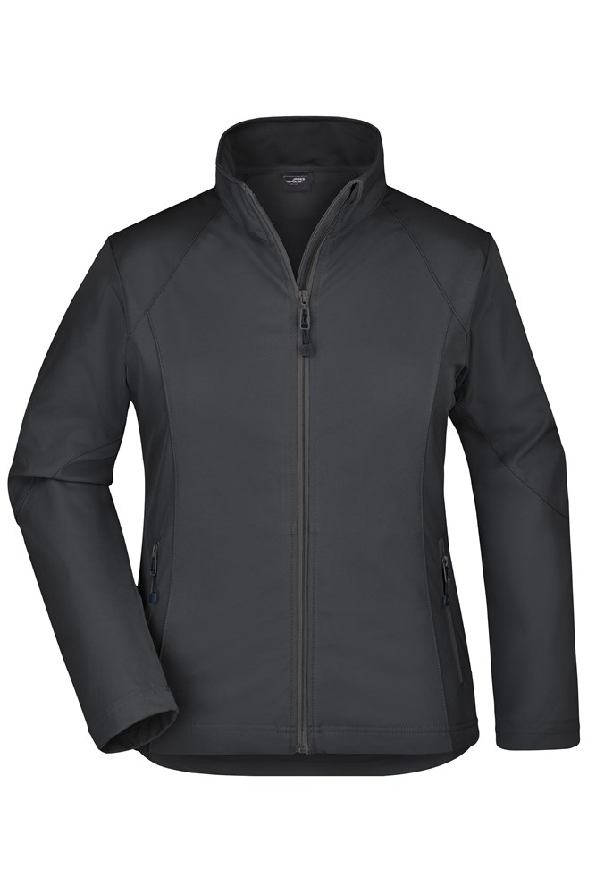 Ladies' Softshell Jacket - Zwart (ca. Pantone blackC)