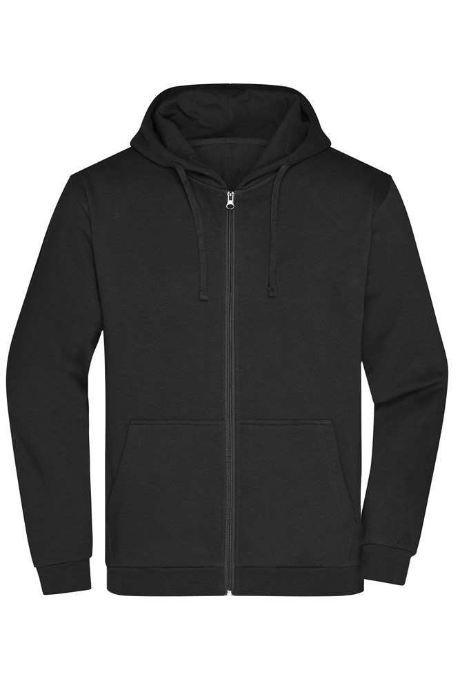 Men's Promo Zip Hoody - Zwart (ca. Pantone blackC)