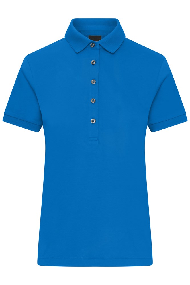 Ladies' Mercerised Polo - Riviera (ca. Pantone 300 EC)