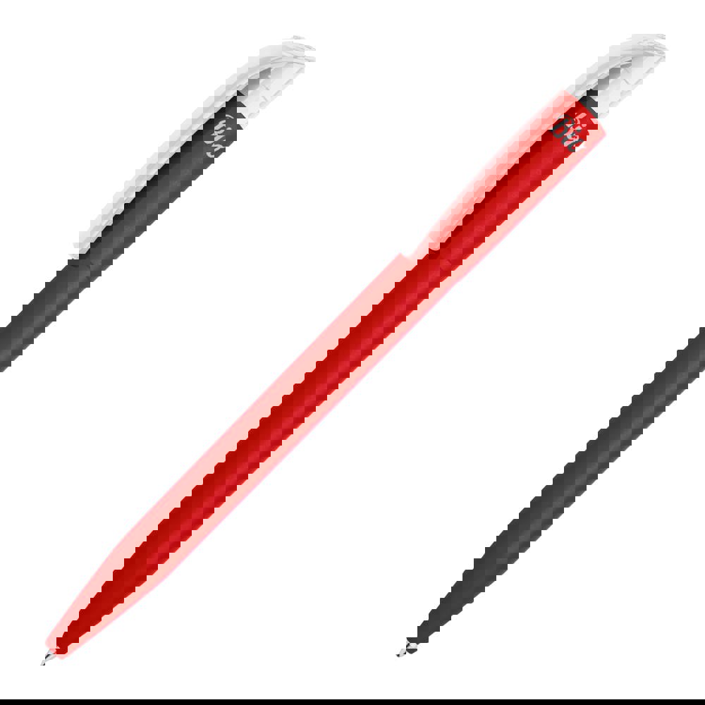 Balpen S45 Bio hardcolour - Rood / Wit