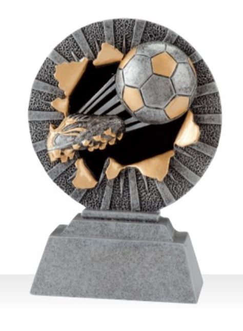 B-FG1305 voetbal - 10 cm hoog