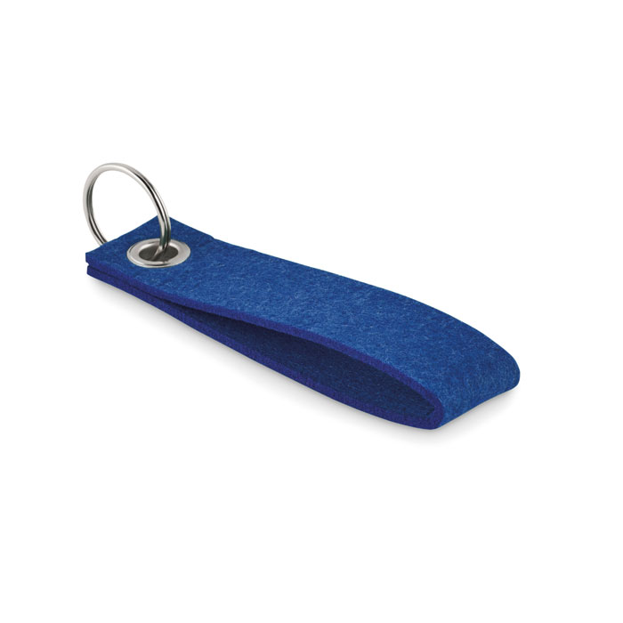 SUORA - RPET vilten sleutelhanger - Royal Blauw