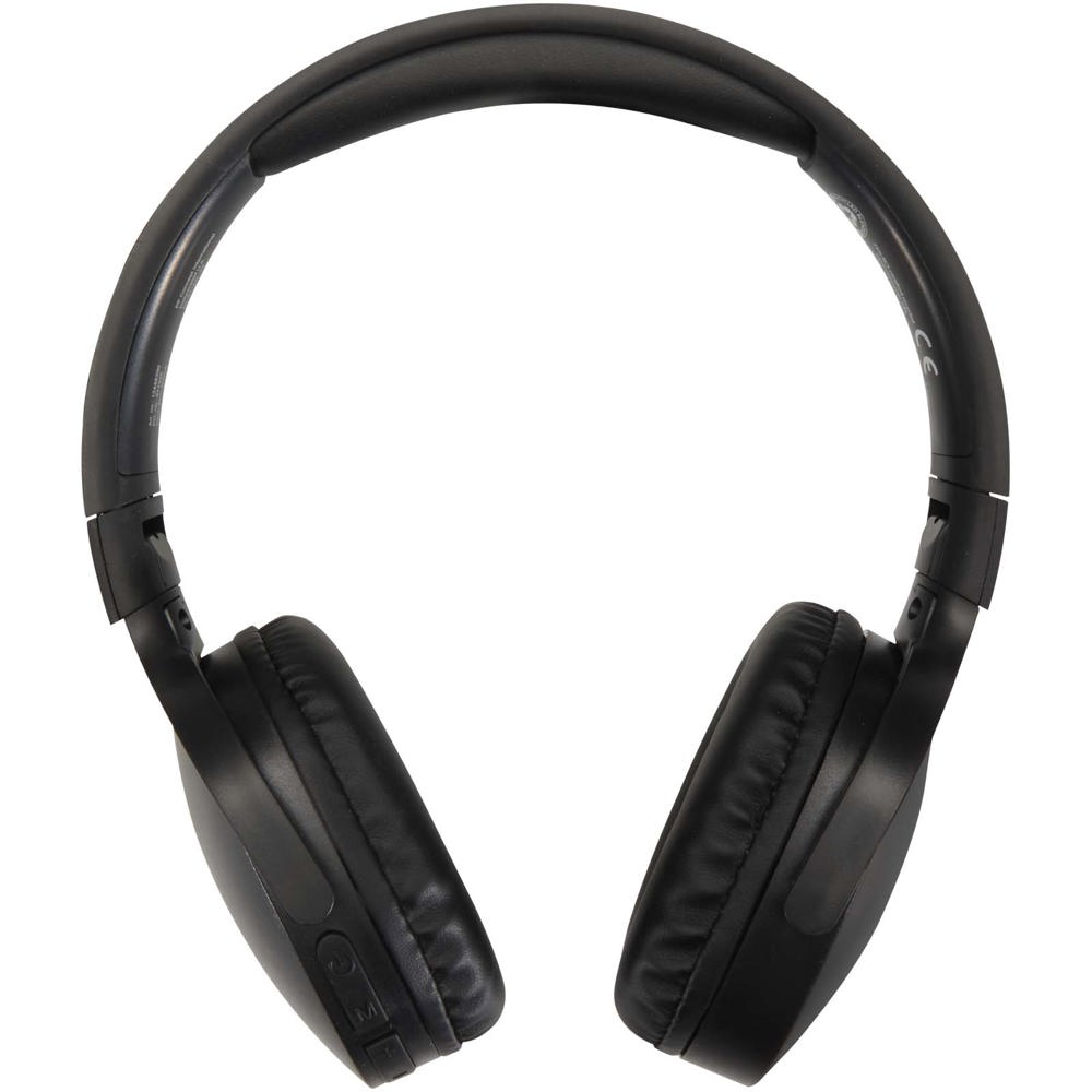 Ancha gerecycleerde plastic draadloze Bluetooth®-hoofdtelefoon over-ear