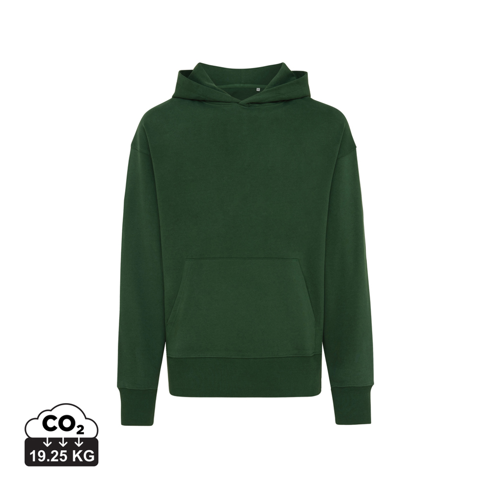 IQONIQ Yoho gerecycled katoen relaxed hoodie