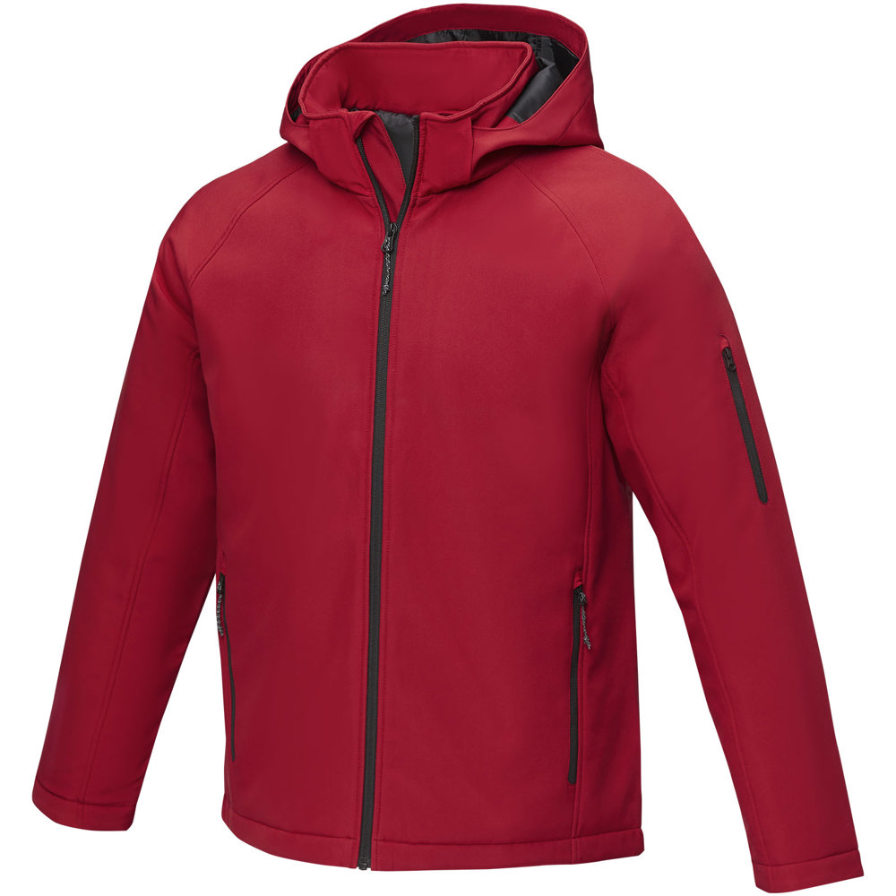Notus gewatteerd softshell herenjas - Rood