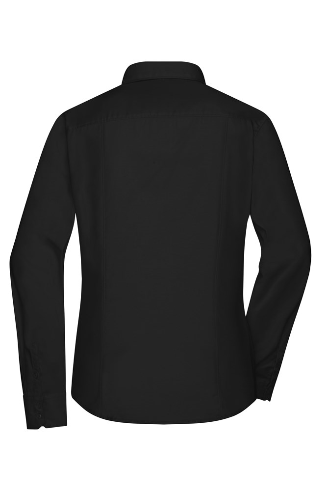 Ladies' Shirt Long-Sleeved Micro-Twill